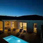 Modern House With Pool, Between And Forest