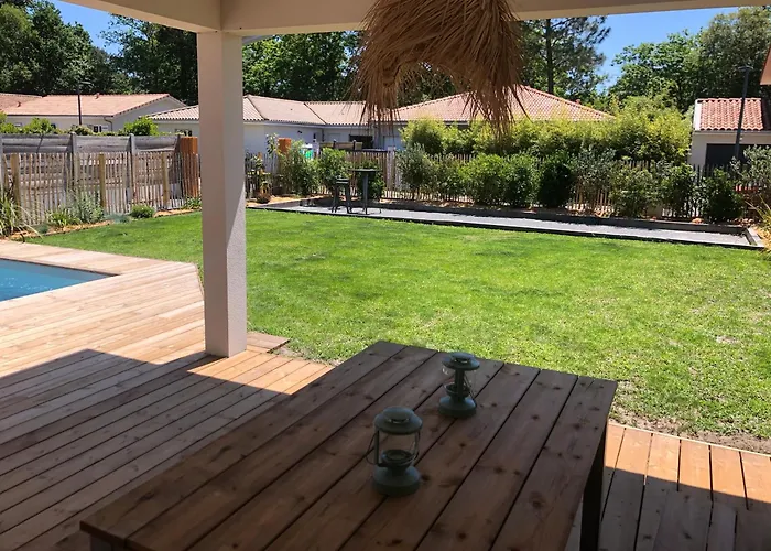 Modern House With Pool, Between And Forest